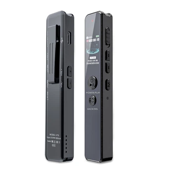 Цифровой мини диктофон с TFT экраном и поддержкой AVR 230 мАч Patrul V76 64Gb