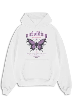 Худі оверсайз унісекс Unfolding White XL