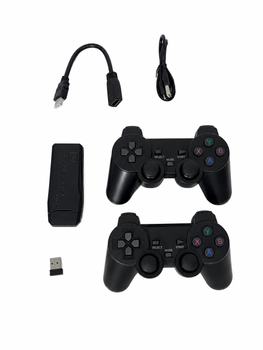 Игровая приставка Game Stick HDMI 20000 игр. Ретро консоль. 2 геймпада как у PlayStation. Карта памяти 64 гигабайта. Dendy Sega