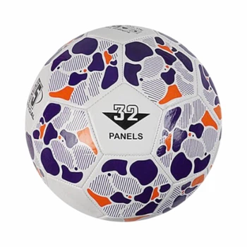 Футбольный мяч, размер №5 — PVC, 280 г, резиновая камера, C 70116-5, белый