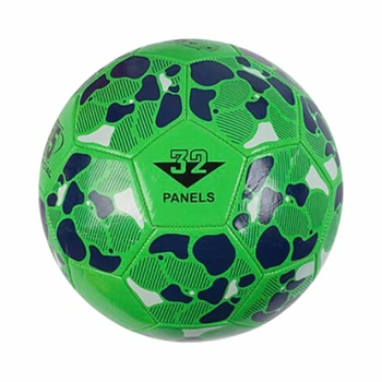 Футбольный мяч, размер №5 — PVC, 280 г, резиновая камера, C 70116-4, зеленый