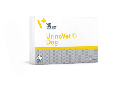Харчова добавка для собак Vet Expert UrinoVet Dog 400 мг таблетки 30 шт