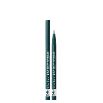 Рідка підводка-фломастер для очей TopFace Pro Ink (PT619), 04 Alpine Green Зелена