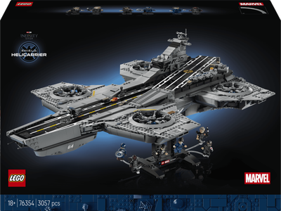 Конструктор LEGO Super Heroes Гелікеріер Щ.И.Т. 3057 деталей (76354)
