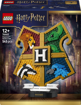 Zestaw klocków LEGO Harry Potter Herb Hogwartu 545 elementów (76462)