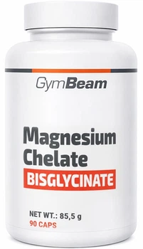 Бисглицинат магния GymBeam Magnesium Chelate Bisglycinate 90 капсул
