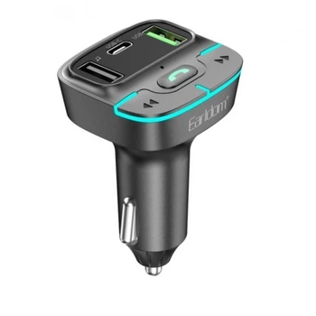 FM модулятор MP3 с Bluetooth и 3.1A зарядкой — Earldom ET-M101 Black (778355)