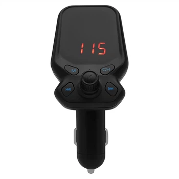 FM модулятор MP3 с Bluetooth 5.0 и ЖК-дисплеем — S30 Black (778593)