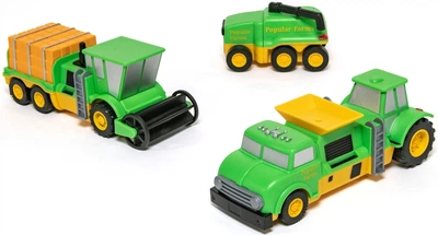 Zestaw zabawek magnetycznych MalBlo Magnetic Pojazdy Rolnicze MAL 0321 (755828603215)
