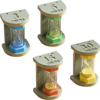 Zestaw Masterkidz Edukacyjnych Klepsydr STEM (6955920035004)