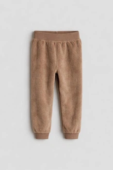 Штани H&M 1248674 бежевий 92см