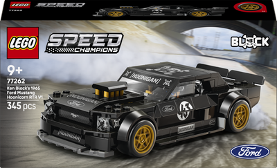 Конструктор LEGO Speed Champions Ford Mustang Hoonicorn V1 '65 Ken Block 345 деталей (77262)