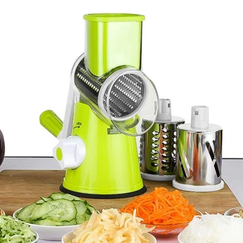 Овочерізка Kitchen Master мультислайсер для овочів та фруктів, ручна, з нержавіючої сталі