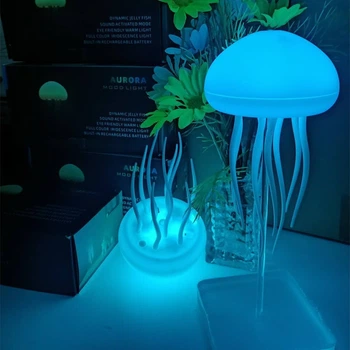 Атмосферный ночник Медуза ∙ RGB-подсветка ∙ USB питание ∙ стильный дизайн