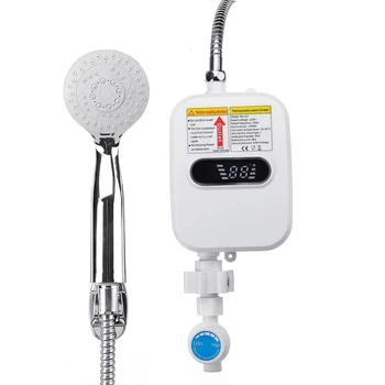 Проточный водонагреватель Delimano RX-021 3500W • Термостатический • ЖК-экран