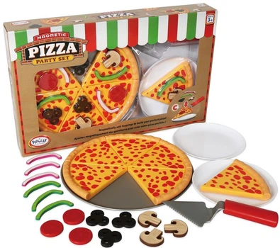 Zestaw do zabawy MalBlo MAGNETIC Magnetyczna pizza MAL 64015 (755828640159)