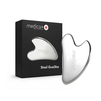 Стальной скребок для лица MEDICA+ Steel GuaSha