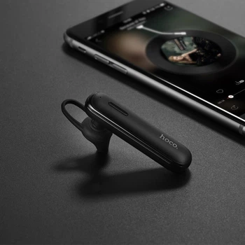 Беспроводная гарнитура Hoco E36, Bluetooth гарнитура для телефона, наушник с микрофоном, гарнитура для звонков, моно гарнитура