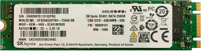 SSD диск Hynix SC401 512GB M.2 2280 SATAIII TLC (HFS512G39TNH-73A0A) (б/в)