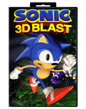 Игра RMC Mega Drive Sonic 3D Blast 90х Английская Версия Без Мануала Б/У