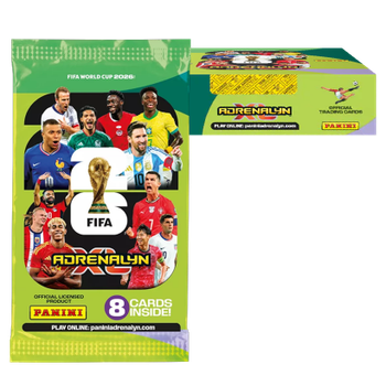 Набор Картки 24шт FIFA World Cup 2026 Adrenalyn XL 8 карт в пакете Panini