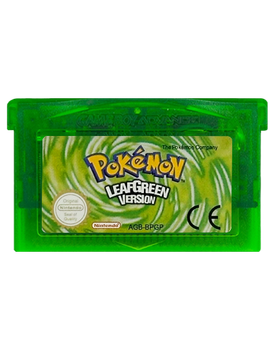 Гра Nintendo Game Boy Advance Pokemon LeafGreen Version Французька Версія Тільки Картридж Б/У