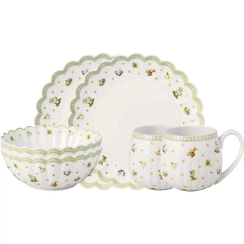 Набір столового посуду для сніданку на 2 персони, 6 предметів Easter Delight Villeroy & Boch