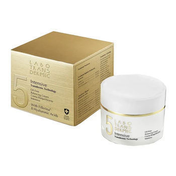 Labo Transdermic 5 Intensive Oil-Free Balancing Cream - Балансуючий крем без вмісту олій для відновлення шкіри