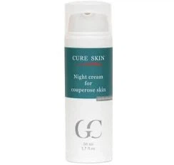 Мягкий ночной крем для чувствительной куперозной кожи успокаивающий «CURE SKIN» 50 мл