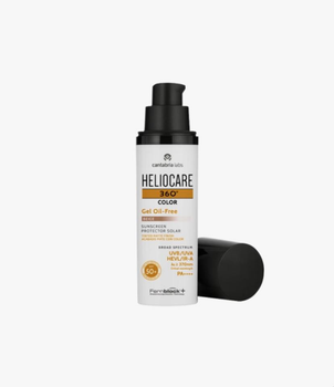 Тональный солнцезащитный гель бежевый Cantabria Labs Heliocare 360 Color Gel Oil-Free Sunscreen SPF 50+ Beige 50 мл