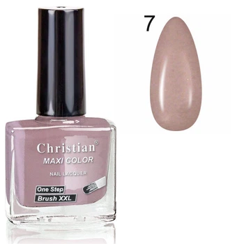 Лак для нігтів з ефектом гель-лаку Christian 11 ml NE-11/GEL № 07
