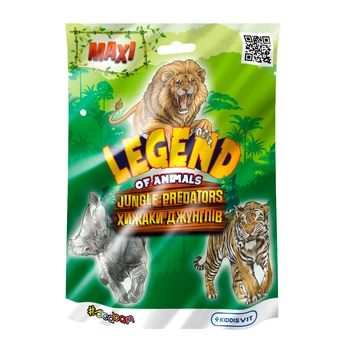 Стретч-іграшка тварина Legend of animals Максі Хижаки джунглів