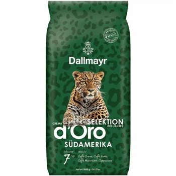 Кава в зернах Dallmayr Selektion Crema d'Oro Sudamerika - 1 kg
