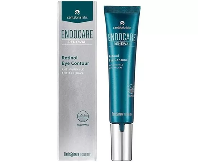 Омолаживающая крем-сыворотка с ретинолом для контура глаз Cantabria Endocare Renewal Retinol Eye Contour, 15 ml