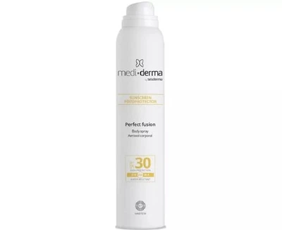 Сонцезахисний спрей для тіла SPF 30 Mediderma Aerosol SPF 30 Perfect Fusion Sunscreen 200 мл
