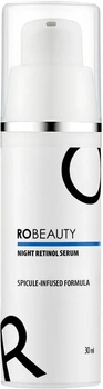 Нічна антивікова сироватка для обличчя Ro Beauty Night Retinol Serum з мікроголками та ретинолом, 30 мл