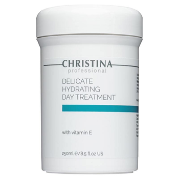 Christina Delicate Hydrating Day Treatment – Увлажняющий дневной лечебный крем с витамином Е для нормальной и сухой кожи