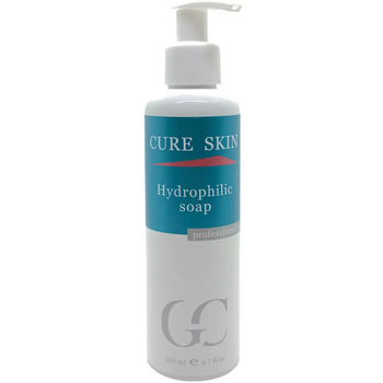 Гідрофільне мило для делікатного очищення всіх типів шкіри Cure Skin 200 мл