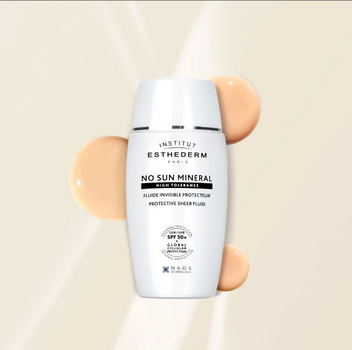 Ультралегкий флюид для лица с тоном Institut Esthederm No Sun Mineral Protective Sheer Fluid SPF50+