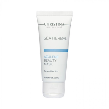 Азуленова маска для чутливої шкіри обличчя Christina Sea Herbal Beauty Mask Azulene 60 мл