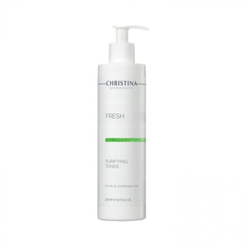 Очищувальний тонік для жирної шкіри з лемонграсом Christina Fresh Purifying Toner For Oily Skin With Lemongrass 300 мл