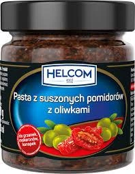 Паста Helcom Pasta z suszonych pomidorow z oliwkami 190 г
