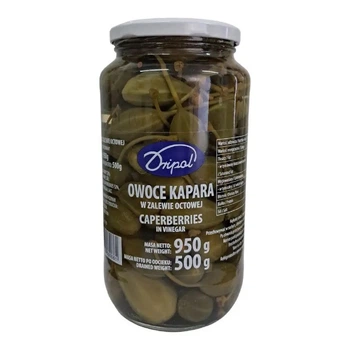 Каперсы Dripol Плоды каперсов с хвостиком 950 г