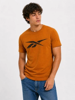Футболка 010625 ВС т.жовтий з чорним GS4211 Reebok S(р)