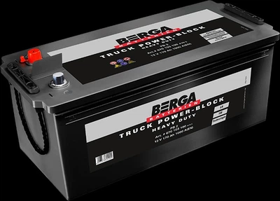 Акумулятор Berga Truck Power Block 225 Ah 12 В 1150 EN бокова (+/-) 518 х 276 х 242 мм (B7251031157502)