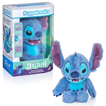 Интерактивная мягкая игрушка Puppetronic by Real FX Palm серии Disney - Стич REAL FX DIS-1037