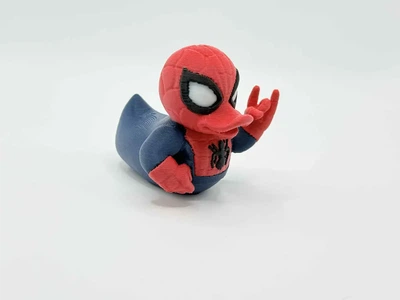 Фігурка качечка в костюмі людини-павука Spider-man. Aivory