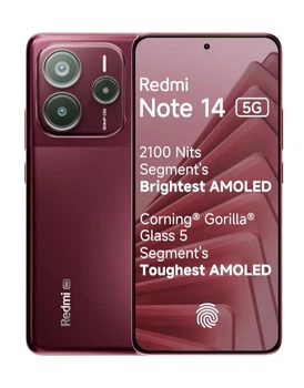 Смартфон Xiaomi Redmi Note 14 5G 8/128GB red adapter (No NFC)