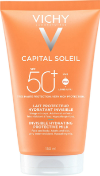 Mleczko przeciwsłoneczne do ciała Vichy Capital Soleil nawilżające SPF 50+ 150 ml (3337875915861)