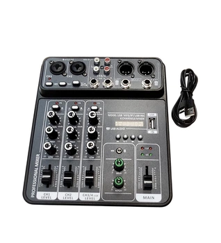 Микшерный пульт с Bluetooth, USB MP3 плеером DJACK A-4BLT